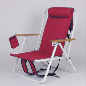 Chaise de plage pliable légère et portable pour le camping, la pêche et les activités de plein air - Product Image 3