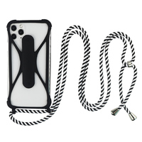 Correa Universal Ajustable para Teléfono Móvil, Manos Libres, con Soporte de Silicona Antigolpes para Modelos 16, 15 y 12
