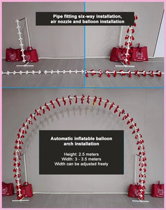 Bulk Eco-Friendly Self-Inflating Balloon Arch, Easy Setup Decor for Wedding Graduation Birthday - Product Image 5
