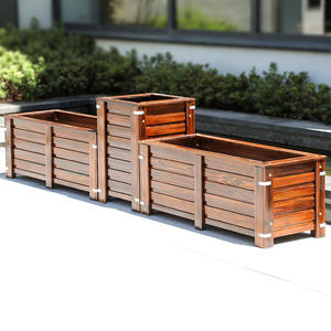 Jardinera Elevada Galvanizada para Exteriores, con Raíces Profundas, para Verduras, Flores, Hierbas, Función <span class=keywords><strong>de</strong></span> Maceta - Product Image 2