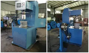 Cable Manufacturing Equipment Figure 8 Cross Winding Machine For Coiling Lan Cable Machinery