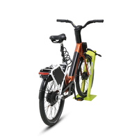 Vélo électrique partagé IoT TXED professionnel avec frein à tambour avant et frein à servo arrière, batterie 36V 13Ah intégrée dans un cadre en alliage de 26 pouces