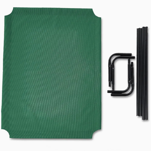 <span class=keywords><strong>Cama</strong></span> elevada para <span class=keywords><strong>perros</strong></span> de exterior con estructura de hamaca de camping de gran altura, diseño estampado y efecto refrescante para el <span class=keywords><strong>verano</strong></span> - Product Image 3