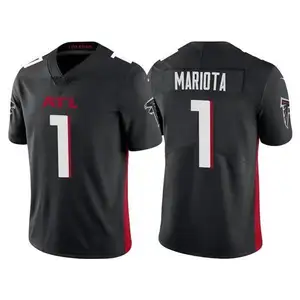#1 Marcus Mariota 2022 Nuevo Jersey de fútbol americano cosido Top Bordado Limited Jersey