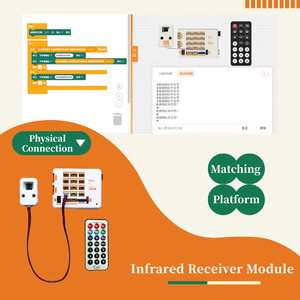 Modulo Ricevitore a Infrarossi Qimayuan S18 3.3V-5V PH2.0 Plug-and-Play 42x26x12mm per Educazione AI / Progetti IoT ESP32 - Product Image 6