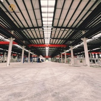 Fábrica de construcción prefabricada de fábrica de estructuras de acero de bajo costo de alta calidad de fabricación de China