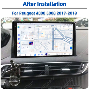 9.5 inch TS20 <span class=keywords><strong>Android</strong></span> 13 màn hình xe đài phát thanh stereo hệ thống đa phương tiện Carplay <span class=keywords><strong>wifi</strong></span> 4 gam DSP cho Peugeot 4008 5008 2017-2019 - Product Image 2