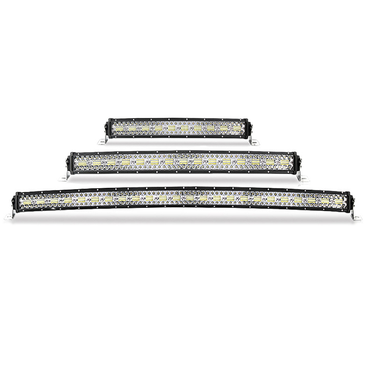 52inch Car Led Light Bar 270W Straight Slim Led Bar Spot Driving Beam High Lumen Off-road Straight Curved Led Work Light Bar