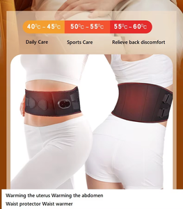 Aofit مدلك البطن المدفأ القطني يهتز اهتزاز القصر الدافئ ، - Product Image 3