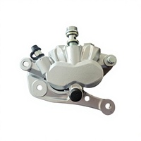 ShieldX Étrier de frein à disque hydraulique en alliage d'aluminium de haute qualité, adaptable universellement pour vélo et moto, frein arrière à manette