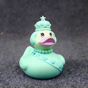 Juguete Promocional Personalizado al por Mayor, Patito de Goma de PVC con Diseño de Patrón, Juguetes de Baño con Diseños Personalizados - Product Image 2