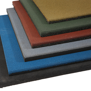 Chống vi khuẩn không độc hại bền trong nhà/ngoài trời sân chơi phòng tập thể dục cao su sàn Mat gạch với màu sắc tùy chỉnh - Product Image 3