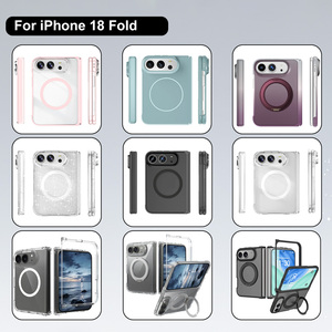 Foldable Phone Case <b>with</b> Rebound Hinge for iPhone Fold 18 Ultra, Slim Protection, OEM/ODM Service - Product Image 3