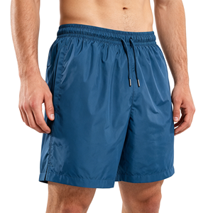 Shorts de course en gros pour hommes, légers, tissés, <span class=keywords><strong>avec</strong></span> poches zippées - Product Image 1