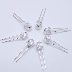 Czinlight पानी स्पष्ट पीले लाल हरे नीले रंग का ठंडा गर्म सफेद अल्ट्रा उच्च उज्ज्वल 1000 पीसी पैकेट स्ट्रेट 5 मिमी - Product Image 3