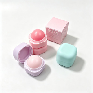 Baume à lèvres carré en marque privée, biologique, hydratant, saveur fruitée, en forme de macaron, soin des lèvres, logo personnalisé - Product Image 4