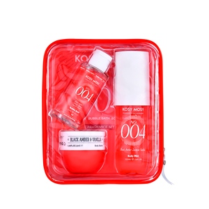KOSY MOSY Vibrant Code Set de Regalo de Fragancia para Mujer, Bruma Corporal y Crema Corporal, 3 Piezas, Aroma Dulce Gourmand, Venta al por Mayor, Stock Disponible - Product Image 1