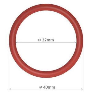 Anillo de sellado de goma de silicona de 40mm para máquinas de café <span class=keywords><strong>Philips</strong></span> Saeco Miele, dispositivo de extracción de cerveza duradero y compatible Sd - Product Image 4