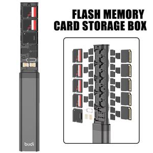 Boîte de rangement multifonctionnelle <span class=keywords><strong>Micro</strong></span> m SD SDXC SDHC TF Card SIM Card <span class=keywords><strong>Memory</strong></span> Card Storage Box - Product Image 4