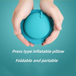 Wholesale Headrest Auto Press Pump Air Filled TPU U Shape Ultralight Inflatable Travel Neck <strong>Pillow</strong>
