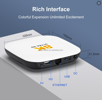 Nouvelle Box TV IP H96MAX RK3528 Lecteur Multimédia 2GB+16GB 4GB+32GB Réseau Filaire Double Wi-Fi Décodeur H96 Max M2 Plus