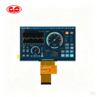 Kompatibles ODM 5 Zoll IPS TFT LCD Display-Modul 800x480 RGB Bildschirm Hohe Helligkeit für Automotive Industriesteuerung Smart