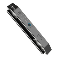 Serrure de porte à reconnaissance faciale 3D Serrure de porte intelligente à empreinte digitale biométrique électronique entièrement automatique avec balayage facial pour la maison