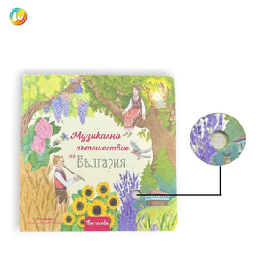 GuangZhou Factory Custom Sound Board Book Nursery filastrocche giocattolo musicale Sound Book per i bambini - Product Image 3