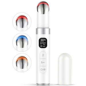 2025 Neue tragbare Schönheits ausrüstung 3-Farben-Augenmassagegerät mit Wärme kompression vibration Augen schönheits massage mit Memory-Einstellung - Product Image 2