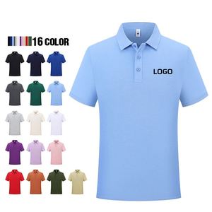 Camiseta Polo Deportiva con Logotipo Personalizado de su Propia Marca, Camisetas Polo Blancas 100% Algodón para Hombre, Uniforme de Trabajo en Equipo, Camiseta Polo de Golf - Product Image 1