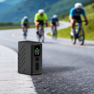 Pompe à air rechargeable pour vélo NEWO BL09-A compatible avec les valves Presta et Schrader pour répondre aux besoins du marché mondial. - Product Image 1