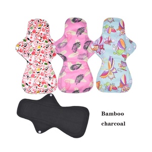 Toallas Sanitarias Lavables con Alas, Personalizadas OEM/ODM Directo de Fábrica, Súper Absorbentes, con Protección Contra Fugas, Almohadillas de Lactancia con Parte Superior de Algodón Suave - Product Image 4