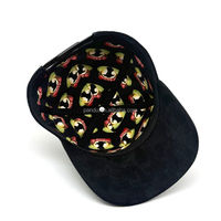 Casquette de baseball réglable en daim de haute qualité OEM/ODM, plusieurs couleurs disponibles, service de personnalisation professionnel pour toutes les marques