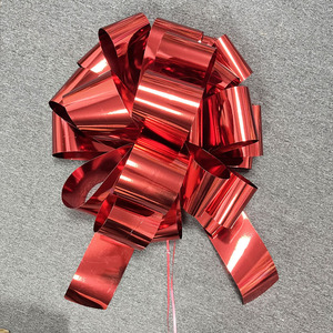 Bán Buôn Tùy Chỉnh 16/18/30 Inch Xe <span class=keywords><strong>Bow</strong></span> Kéo <span class=keywords><strong>Bow</strong></span> Trang Trí Quà Tặng Làm Bằng Giấy Organza Nhựa Và PP Cho Đám Cưới - Product Image 5