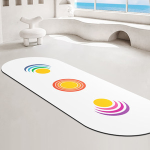 Tapete de Yoga Ecológico de Caucho Natural y PU, Rectangular de 183 cm, Antideslizante y Acolchado para Pilates, Fitness y Gimnasio en Casa - Product Image 5