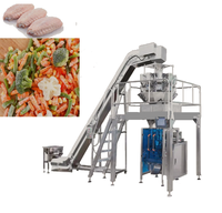 Salade en plastique alimentaire légumes déchiqueter fromage multifonction choucroute poulet pépite Machine d'emballage Compact Vffs Pack équipement