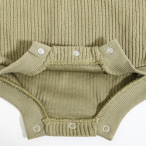 Pelele <span class=keywords><strong>de</strong></span> bebé <span class=keywords><strong>de</strong></span> alta calidad para recién nacido, Pelele <span class=keywords><strong>de</strong></span> invierno <span class=keywords><strong>de</strong></span> varios colores, mono <span class=keywords><strong>de</strong></span> punto informal para bebé - Product Image 5