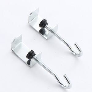 Source Hardware Backpack Hooks Cool Silver <b>White</b> No Drill Removable <b>Desk</b> Side Hangers For Dormitory <b>Storage</b> - Product Image 1