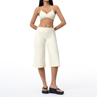 Robuuste sexy schokabsorberende sportbeha Hoge taille Sneldrogend Loszittende outdoor-casual broek Yoga Fitness Tweedelige set