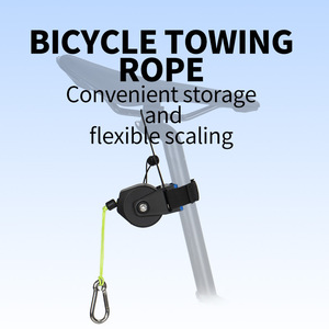 Cuerda de <span class=keywords><strong>remolque</strong></span> de plástico duradera portátil para ciclismo de montaña al aire libre, unidad de tracción de <span class=keywords><strong>remolque</strong></span> para niños, accesorio de bicicleta para montaña - Product Image 3
