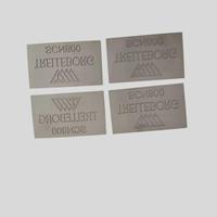 Plaques commémoratives personnalisées en acier inoxydable 304 brossé antirouille pour sites touristiques