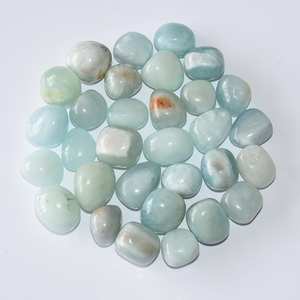 Piedras de <span class=keywords><strong>Cristal</strong></span> de <span class=keywords><strong>Aguamarina</strong></span> Natural al por Mayor, 20-30 mm, Pulimentadas, de Forma Irregular, Tema Budista, Portátiles para Decoración del Hogar - Product Image 6