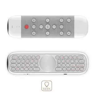 2.4G Wireless Anti-lost Smart TV Box Air Mouse Remote Control with Keyboard&Touchpad