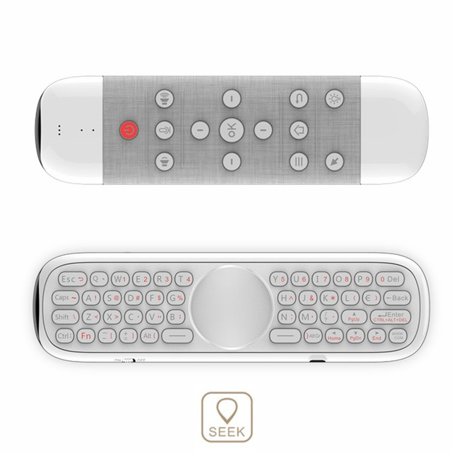 OEM 2.4G Wireless Anti-lost Smart TV Box Air Mouse Remote Control with Keyboard&Touchpad