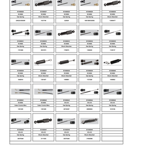 Resorte de Gas 98476371 para Camiones <span class=keywords><strong>IVECO</strong></span>, Piezas de Repuesto IE1000006 - Product Image 5