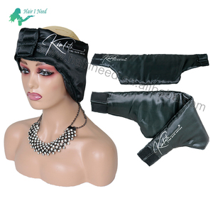 Nuovo <span class=keywords><strong>Design</strong></span> Fascia per Capelli in Raso con Logo Personalizzato e Bordo in Cotone, Copricapo Frontale di <span class=keywords><strong>Design</strong></span> per Donne - Product Image 3