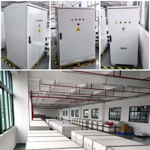 Système de batterie murale extérieur 100KW/217KWh haute tension 51.2V au phosphate de fer et de lithium, armoire de stockage d'énergie, garantie 10 ans - Product Image 4