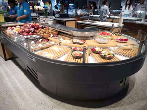 Réfrigérateur de présentation de viande pour épicerie <span class=keywords><strong>Columbia</strong></span> à vendre - Product Image 3