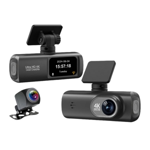 <span class=keywords><strong>Cam</strong></span>éra embarquée intelligente avec vision nocturne supérieure 4K, enregistreur WIFI haut de gamme, commande vocale, <span class=keywords><strong>cam</strong></span>éra embarquée intelligente avec WIFI double bande - Product Image 3