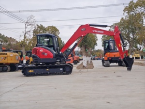Excavadora Tractora Yanmar VIO 80 Usada de Alta Calidad, 8 Toneladas, Caja de Cambios y Engranajes Probados y Certificados, en Venta y Disponibles - Product Image 5